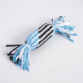 Pet Dog Bite-resistant Anti-stuffy Gadget Toy (Option: Blue-22cm)