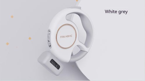 Automatic Retractable Dog Hand Holding Rope LED Lighting (Option: Light Gray-201.8*40*161.6mm)