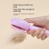 Pet comb, knot opening comb, cat comb, dog self-cleaning needle comb, cat comb, brush, floating hair, one piece for cross-border distribution