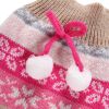 Christmas Sweet Baby Cat and Baby Dog Hair Ball Warm Knit